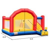 Costway Inflatable Bounce House Slide Bouncer Castle Jumper Playhouse without Blower   